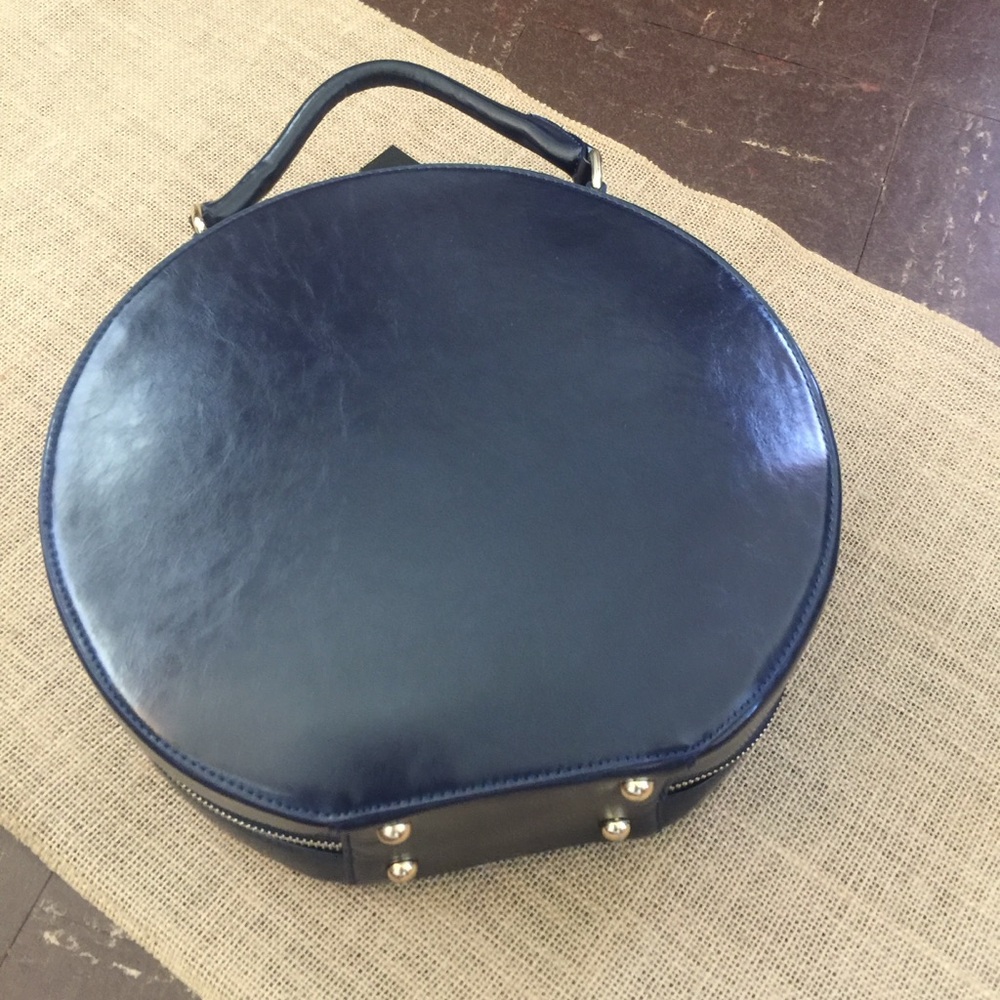 Pink Haley Midnight Blue Circular Bag - Picture 12 of 13